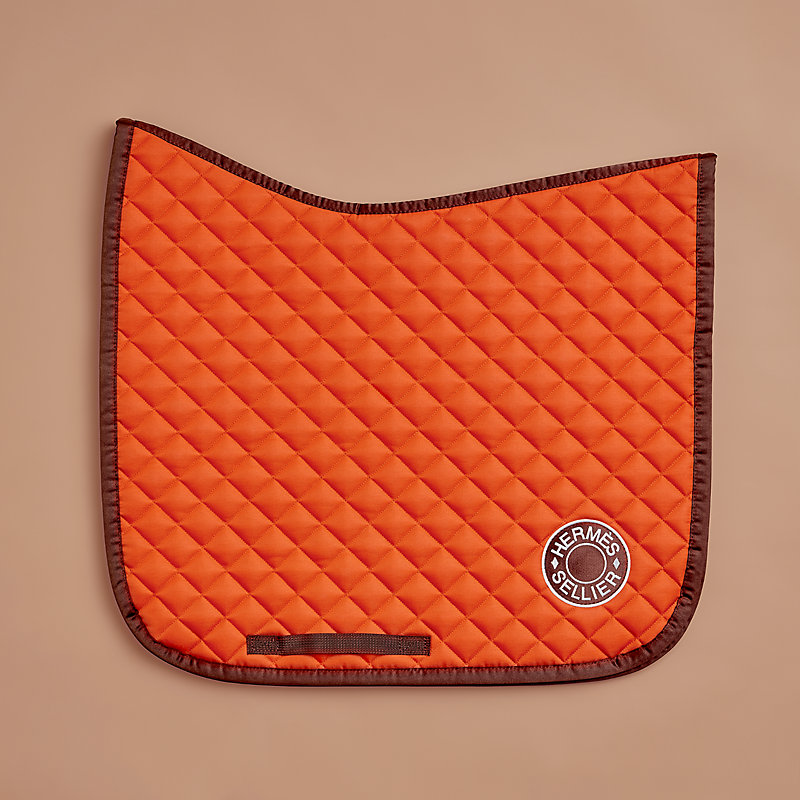 馬場用鞍下ゼッケン 《スウィング》 2 - ブラック | Hermès - エルメス
